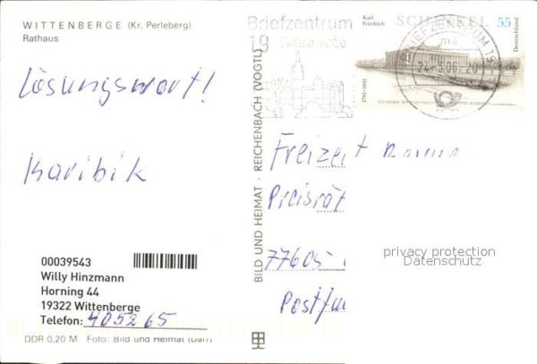 Wittenberge Prignitz Rathaus – Bild 2