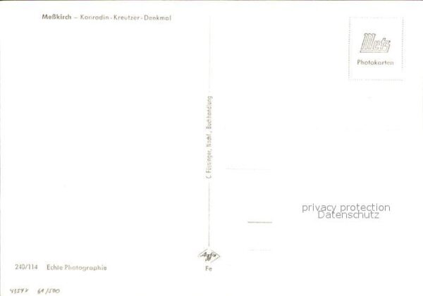 Messkirch Konradin Kreutzer Denkmal – Bild 2