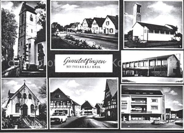 Gundelfingen Breisgau Ortsansichten Kirchen