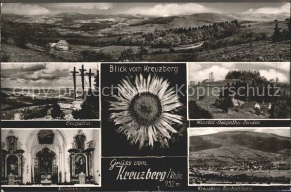 Kreuzberg Rhoen Panorama Golgatha Kloster Sender Kloste