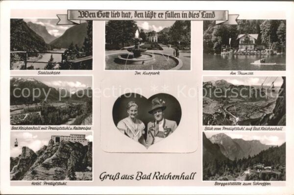 Bad Reichenhall Saalachsee Kurpark Thumsee Predigtstuhl