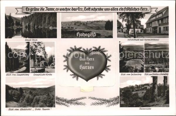 Hohegeiss Harz Teich Kirchstr Kurmittelhaus Lampertsbe