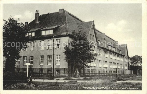 Cuxhaven Nordseebad Grimmershörn Kaserne