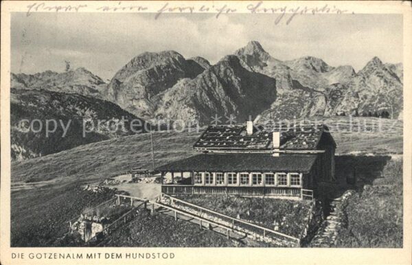 Berchtesgaden Gotzenalp mit dem Hundstod