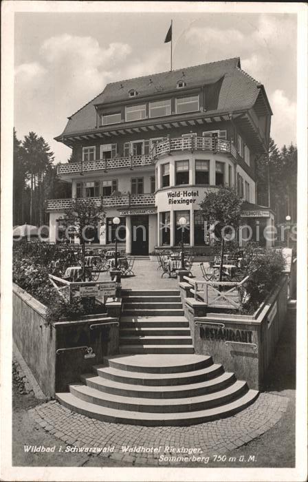 Wildbad Schwarzwald Waldhotel Riexinger