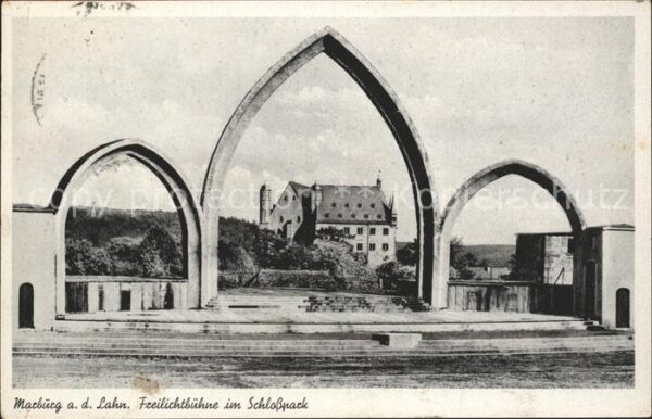 Marburg Lahn Freilichtbühne im Schlosspark