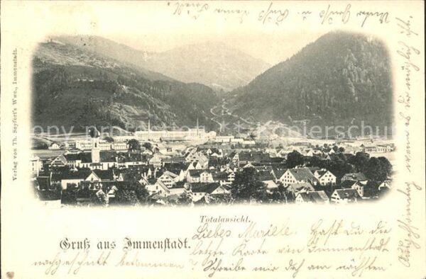 Immenstadt Allgaeu Totalansicht