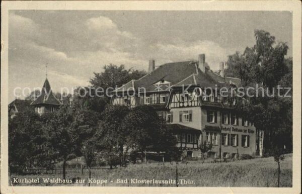 Bad Klosterlausnitz Kurhotel Waldhaus zur Köppe