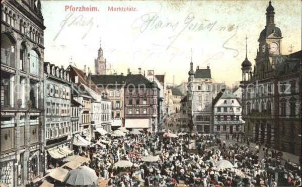 Pforzheim Marktplatz