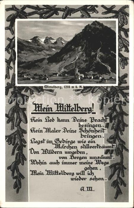 Mittelberg Guenzach Panorama
