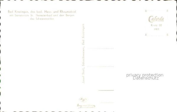 Bad Krozingen Fliegeraufnahme Herz und Rheumabad Sana – Bild 2