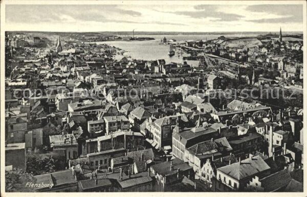 Flensburg Fliegeraufnahme