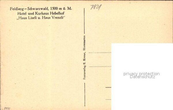 Feldberg Schwarzwald Hotel und Kurhaus Hebelhof – Bild 2