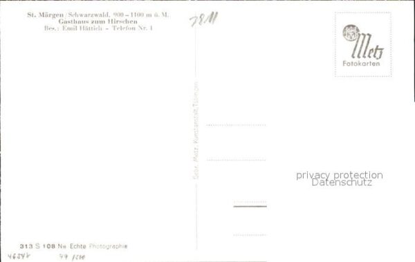 St Maergen Gasthaus zum Hirschen Stube – Bild 2