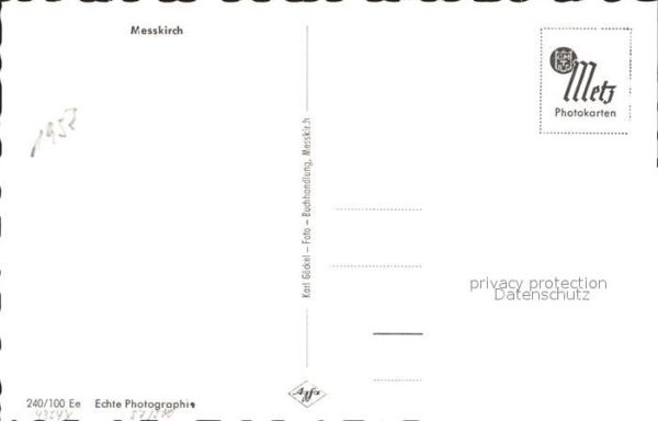 Messkirch Ortsansicht mit Kirche – Bild 2