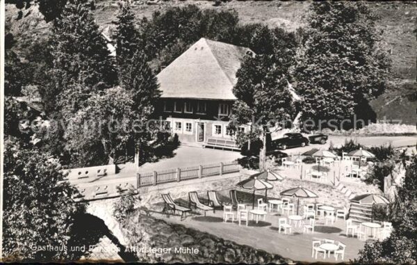 Aftersteg Gasthaus Pension Aftersteger Mühle Lage