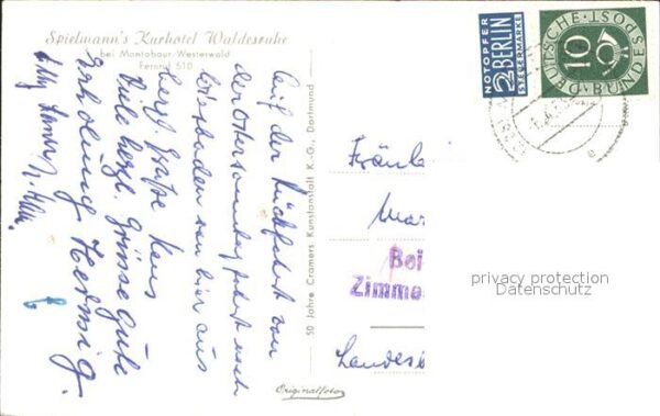Montabaur Westerwald Spielmanns Kurhotel Waldesruhe – Bild 2
