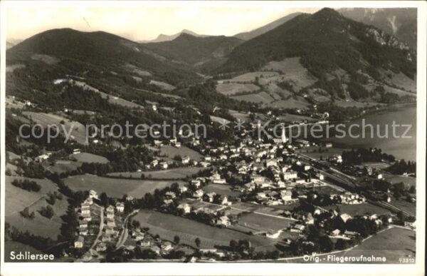 Schliersee Fliegeraufnahme