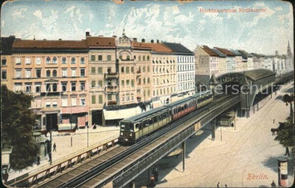 Berlin Hochbahnstation Kottbusertor