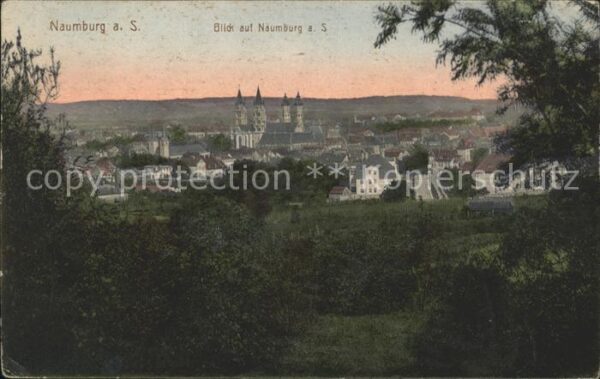 Naumburg Saale Stadtblick