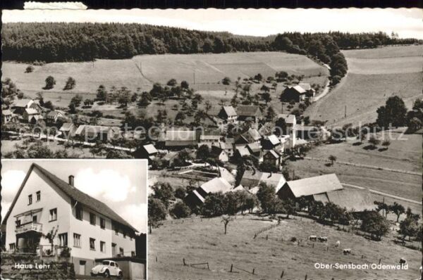 Obersensbach Ortsansicht Haus Lehr