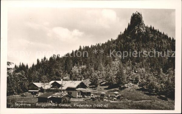 Tegernsee Berggasthaus Galaun Riederstein