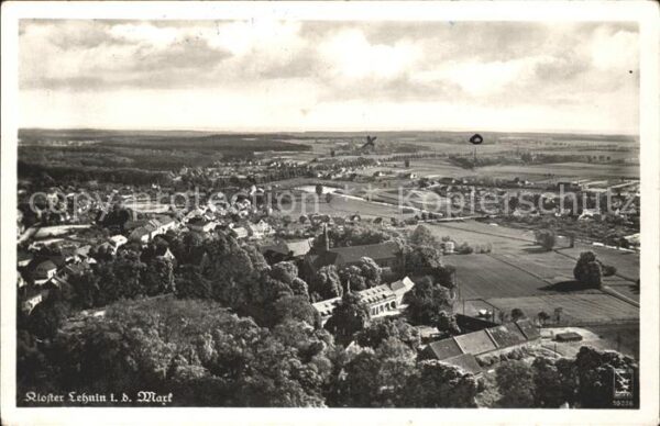 Lehnin Fliegeraufnahme Kloster Lehnin