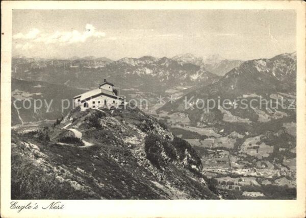 Berchtesgaden Adlernest Fliegeraufnahme