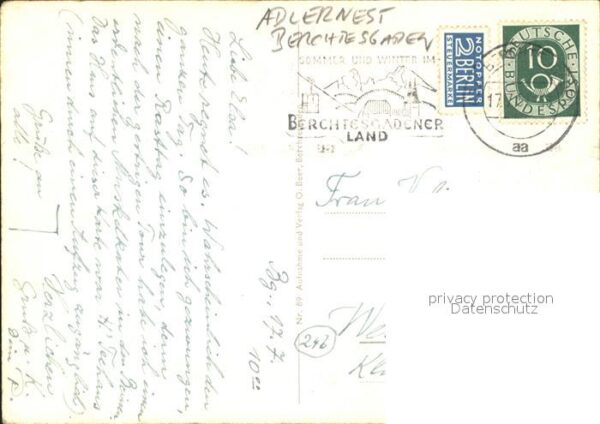 Berchtesgaden Adlernest Fliegeraufnahme – Bild 2