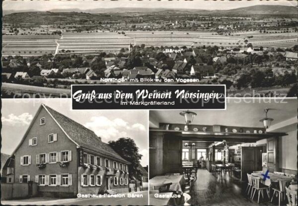Norsingen Panorama Gasthaus Bären Gaststube
