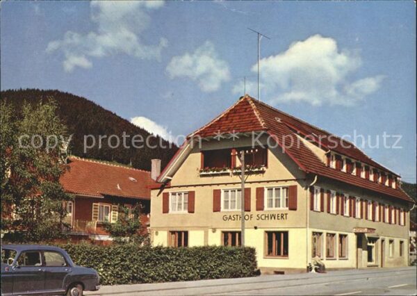 Mitteltal Schwarzwald Gasthof Schwert
