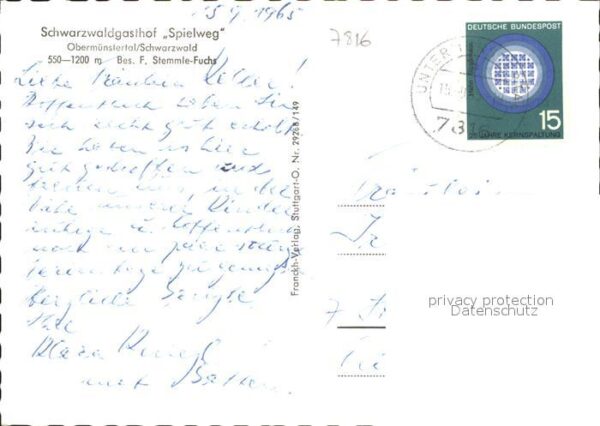 Obermuenstertal Schwarzwaldgasthof Spielweg – Bild 2