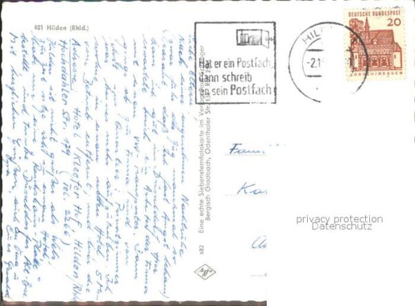 Hilden Duesseldorf Kath Kirche Hochhaus Jugendheim Gondelt – Bild 2