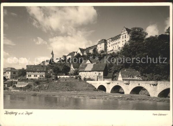 Kirchberg Jagst Teilansicht Brücke