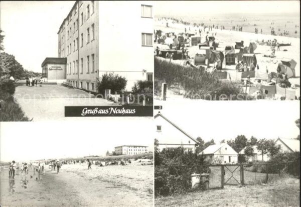 Dierhagen Ostseebad OT Neuhaus FDGB Erholungsheim Lebensfre