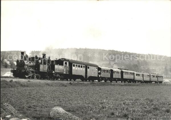 Haltingen Dampfzug zwischen Haltingen und Kandern
