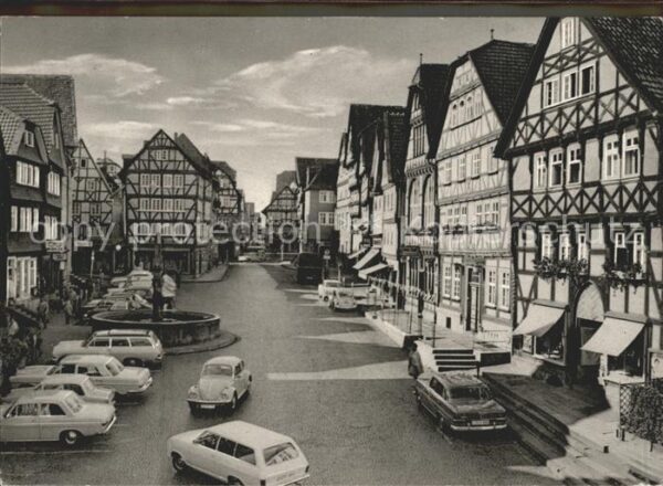Fritzlar Markt Fachwerkhäuser