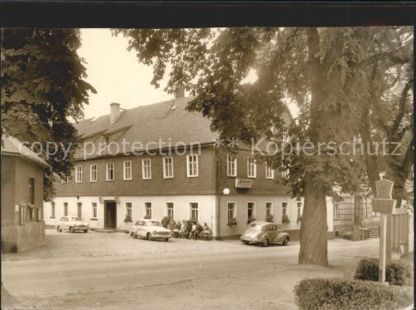 Schoenbach Sachsen Gaststätte Krescham