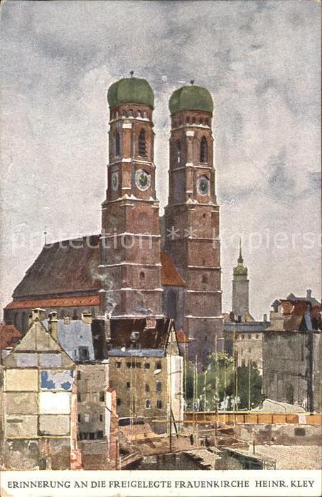 Kley Frauenkirche Jugend-Postkarte