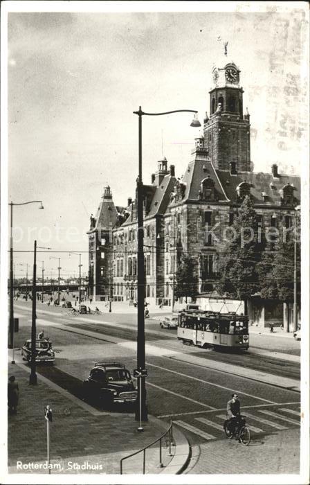 Strassenbahn Rotterdam Stadhuis