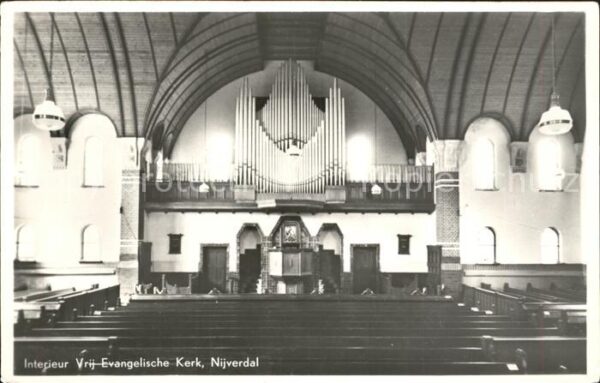 Kirchenorgel Vrij Evangelische Kerk Nijverdal