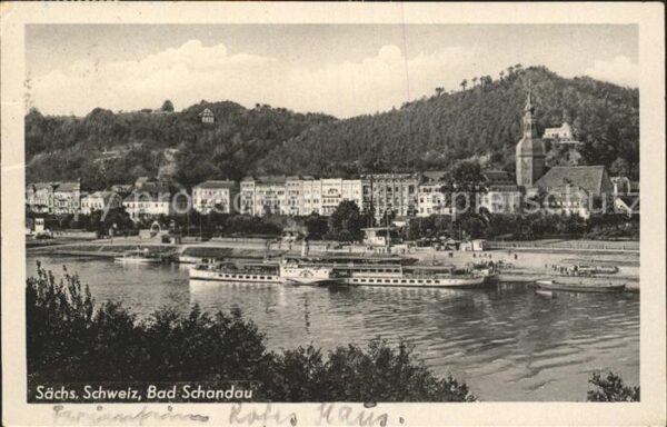 Dampfer Seitenrad Leipzig Bad Schandau