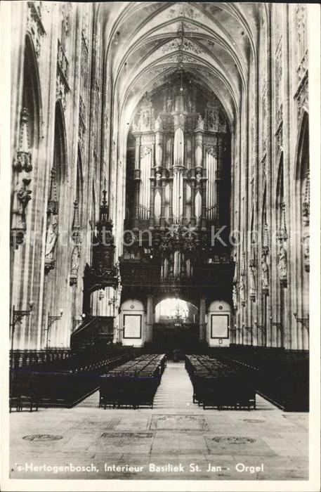 Kirchenorgel 's Hertogenbosch Basiliek St. Jan