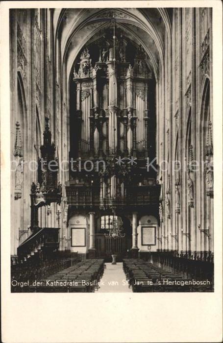 Kirchenorgel 's Hertogenbosch Kathedrale Basiliek St