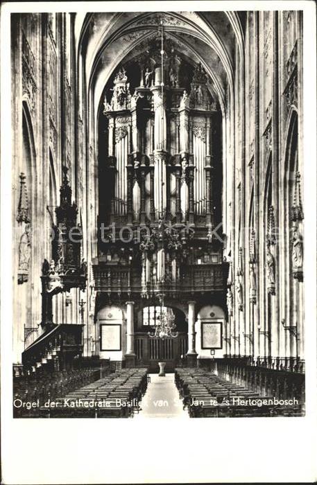 Kirchenorgel 's Hertogenbosch Kathedrale Basiliek St