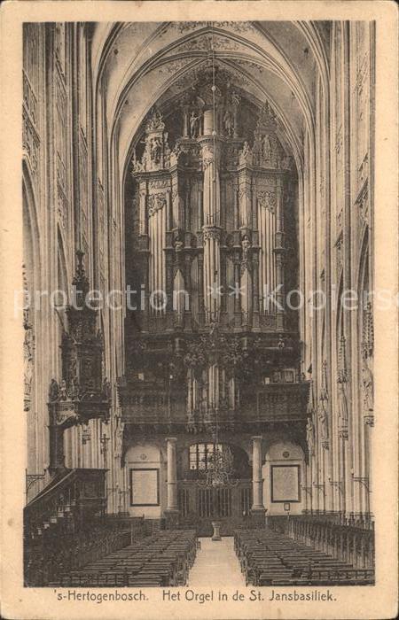 Kirchenorgel 's Hertogenbosch St. Jansbasiliek