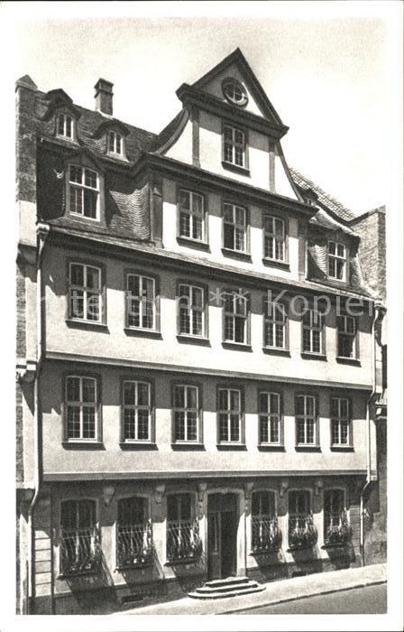 Goethe Johann Wolfgang von Goethehaus Frankfurt am Main Aussenansi