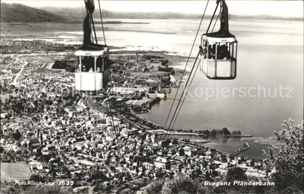 Seilbahn Pfänder Bregenz Foto-Risch-Lau-Nr. 1635