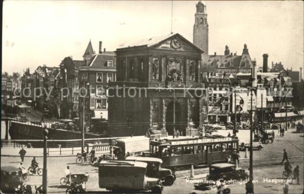 Strassenbahn Rotterdam Coolsingel Haagseveer