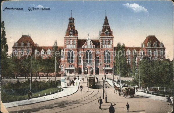 Strassenbahn Amsterdam Rijksmuseum